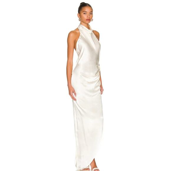 Amanda Uprichard X REVOLVE Samba Gown in Ivory Small - Picture 2 of 3